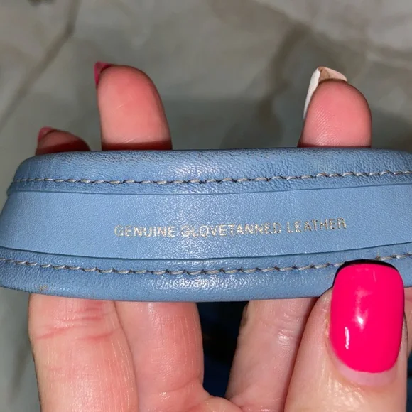 HTF color Like new Coach Ergo Blue Leather Shoulder Bag